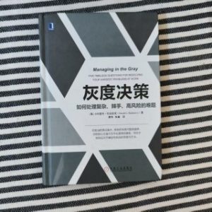 灰度决策：如何处理复杂、棘手、高风险的难题