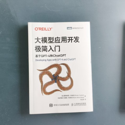 大模型应用开发极简入门：基于GPT-4和ChatGPT